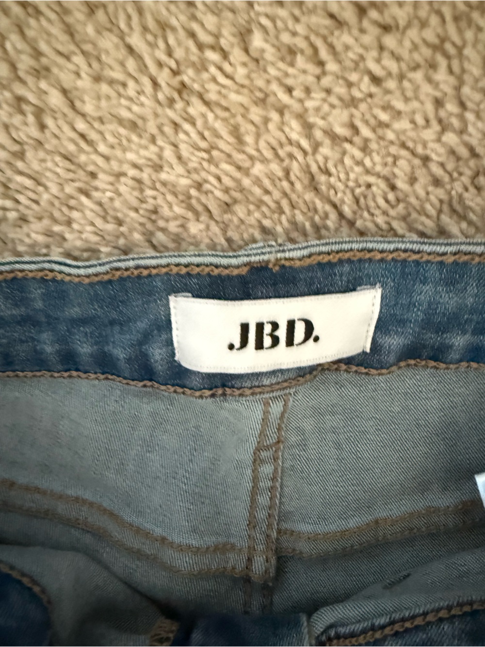 JBD Medium Blue Wide Leg Jeans - Picture 3 of 5